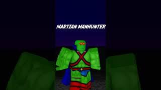 Roblox Cosplays: Martian Manhunter