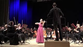 Sophie Branson (14) plays Wieniawski Violin Concerto No.2 with the Togliatti Philharmonic Orchestra