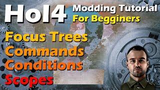 Focuses, Commands, Conditions, Scopes | #2 | HoI4 Modding Tutorial for Begginers