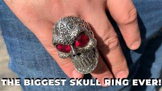 The Biggest Skull Ring Ever Made | Arnold Schwarzenegger | AJT Jewellery