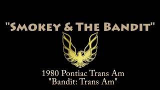 1980 Pontiac Trans Am, Smokey and the Bandit, DJI Phantom 3