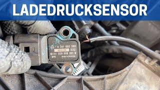 Ladedrucksensor tauschen Audi A4 B6