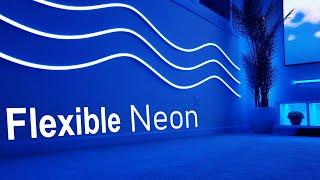 Flexible Neon Tube - Review, Installation, Best WLED Animations - LED Neon Strip Lights