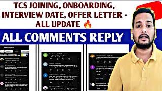 TCS ALL IMP UPDATES | ALL DOUBTS CLEARED? | ONBOARDING MAIL | INTERVIEW RESULTS | OFFER LETTER