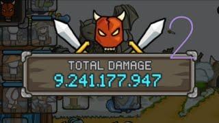 Grow Castle - hell mode (season 4) 9.241.177.947 damage (part 2) and how to find Timed Auto battle