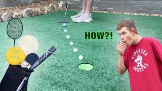 EPIC ALL SPORTS GOLF BATTLE - With Punishment! | Kellan The Incredible