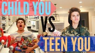 Child You VS Teenage You! | Brent Rivera