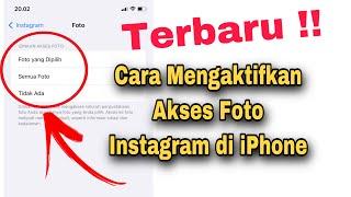 Cara Mengaktifkan Akses Foto Di Instagram iPhone