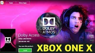 Dolby Atmos Settings on Xbox One X Dolby Access App & Giveaway Winners