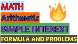 Simple Interest | formula and Problems | Data Tuition