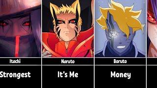 How Masashi Kishimoto Sees everyone in Naruto/Boruto