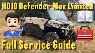 Can-Am Defender Max HD10 Limited Full Service Guide