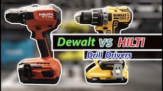 HILTI vs Dewalt (Mid-Range Drill Drivers)