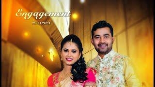 Bhanushree + Guruprashanth Engagement Highlights Sarkar videotrix