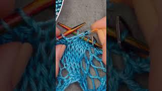 Use a sewing needle to place a bead on your knitting! [Check out the Full tutorial with 5 Tools]