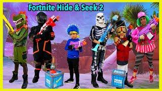 Fortnite Hide & Seek pt. 2 | Fortnite in Real Life | Deion's Playtime