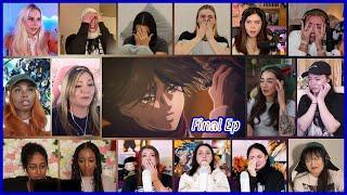 Attack On Titan Season 4 Final Episode Girls Reaction Mashup | Shingeki no Kyojin 進撃の巨人