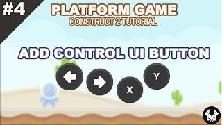 Create Control Touch Button Construct 2 Tutorial