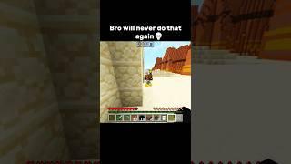 Bro's lesson #minecraft #minecraftmemes #minecraftshorts #funny #gaming #shorts #memes #fyp