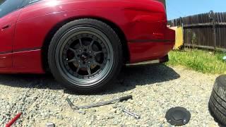 XXR 002 240sx Wheels Install