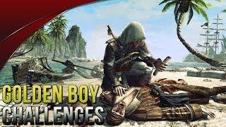 Assassin's Creed 4 - Golden Boy Abstergo Challenges Walkthrough