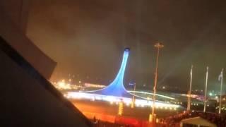 Зажжение паралимпийского огня в Сочи 2014