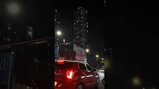 4K Late Night Road View in Seoul/Korea