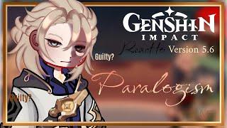 Genshin Impact react to || Version 5.6 Paralogism || GL2/Gacha life 2