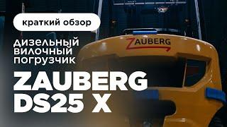 Дизельный вилочный погрузчик Zauberg DS25X I Вилочный погрузчик 2,5 тонны