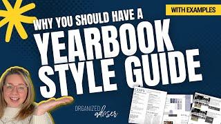 Why You Should Have a Yearbook Style Guide | Organized Adviser