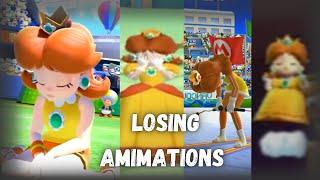  Princess Daisy Losing/Death Animations Compilation 