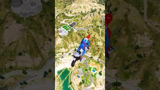 GTA 5 Epic Ragdoll GREEN SPIDERMAN VS RED MINIONVS GREEN HULK (Euphoria Physics & Funny Fails)