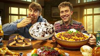 Two Brits try Real Midwestern Comfort Food!