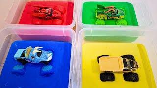 Colorful Monster Trucks: Teaching Kids Colors in a Fun Way