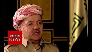 Iraqi Kurds 'prepared to draw own borders', Barzani warns Baghdad - BBC News