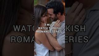 3 must watch romance turkish series🫶 #turkishseries #romance #loveisintheair #goldenboy #esrefruya