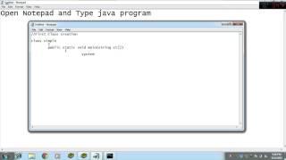 Java Beginners Tutorial : How to write Java simple program [Detailed]