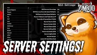Project Zomboid Beginner Friendly Server Settings