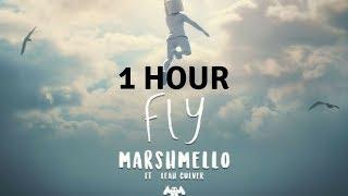 1 Hour Marshmello - Fly (feat. Leah Culver) (Official Music Video)