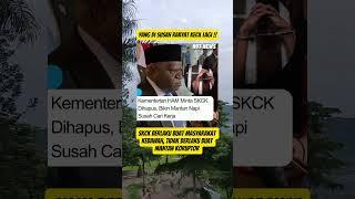 KEMENTRIAN HAM MINTA SKCK DI HAPUS, BIKIN MANTAN NAPI SUSAH CARI KERJA
