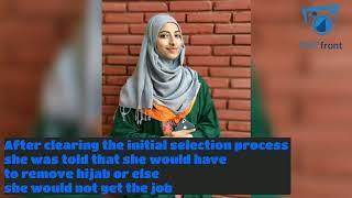 Aligarh Muslim University student denied for Position at media portal because of her hijab । Ghazala