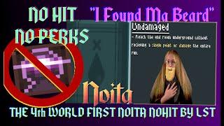 Noita: No Hit/No Perks (Full Run: The 4th Original NoHit World First)