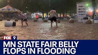 MN State Fair Corn Roast belly flops in flooding