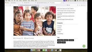 Laravel 10 | Non Profit Charity Website | Blog Section | #14