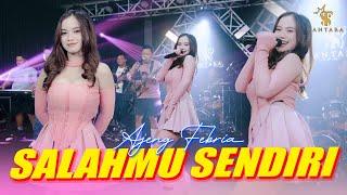 Ajeng Febria - SALAHMU SENDIRI | Santara ( Official Music Live )