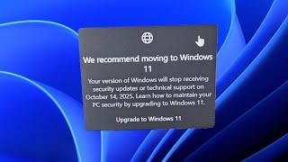 What Happens When Windows 11 Wants You to Upgrade to Windows 11?