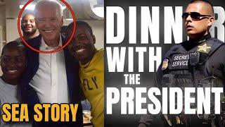 dinner with President Biden- & my beef with the secret service