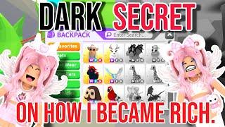 The DARK Truth On How I Became So Rich In Adopt Me.....*SCAMMING* 