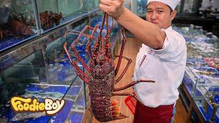 Vietnamese Seafood Collection | Giant Lobster, Crayfish, Shrimps, Crab, Fish