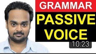 Use Of Passive Voice In English Grammar.